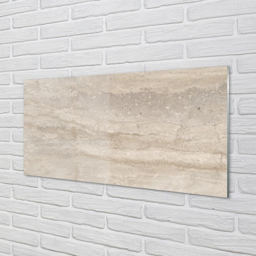 Sklenený obklad do kuchyne Marble kameň betón 120x60 cm