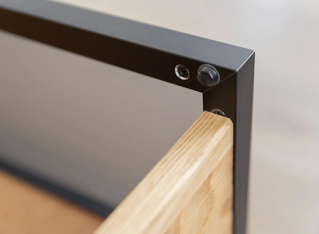 PROXIMA.store - Luxusný dubový TV stolík 2.1 - MODERN LOFT FARBA: dub, ROZMER: dĺžka TV stolíka 120 cm