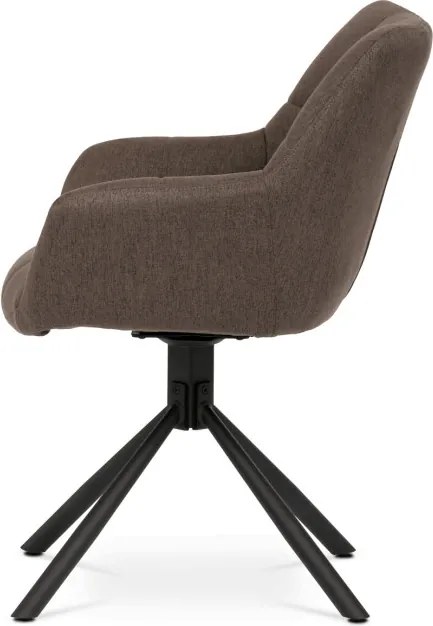 Jedálenská stolička hnedá HC-532 BR2