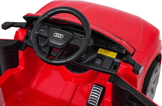 Elektrické autíčko Audi SQ8 červené / sivé