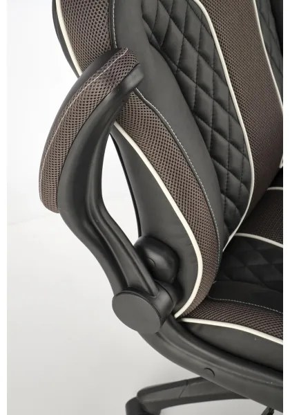 Kancelárska stolička HAME čierna/šedá