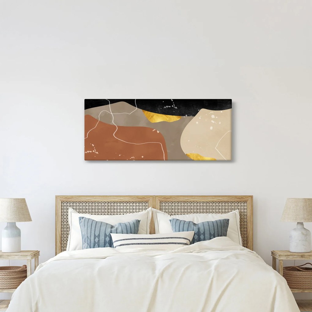 Obraz - Abstrakcia (120x50 cm)