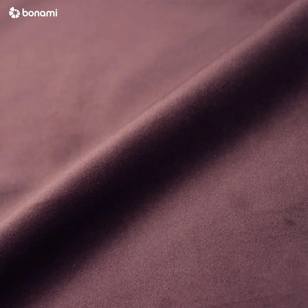 Fialové zamatové kreslo ušiak Noemye – Bonami Selection