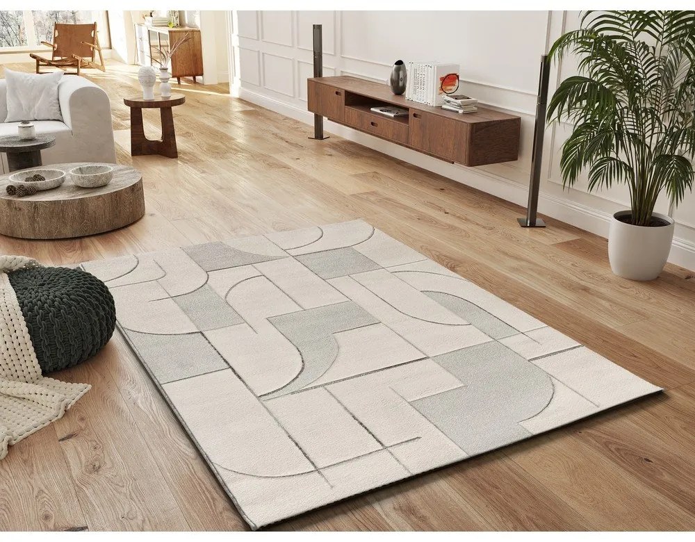 Krémovobiely koberec 120x170 cm Lena – Universal