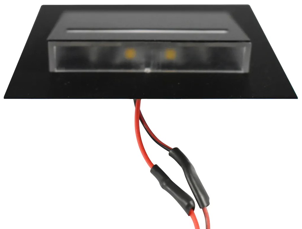 Schodiskové LED svietidlo Fero, 1x LED 0,6w, 4000k, b