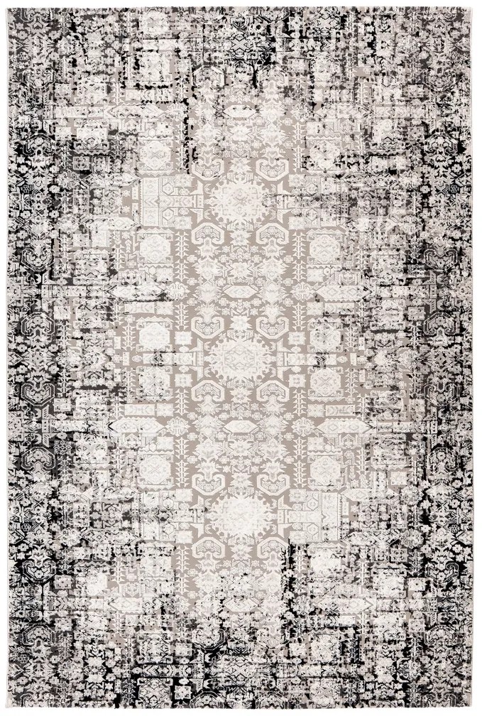 Obsession, Kusový koberec My Phoenix 120 grey, 240x340, šedá, chodba / predsieň