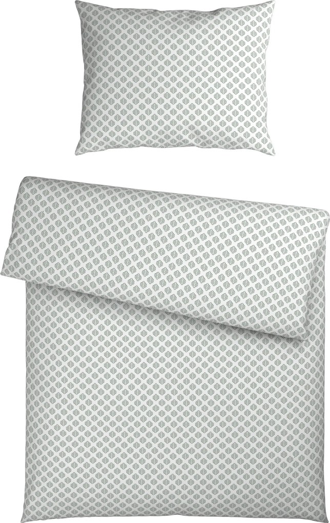 XXXLutz POSTEĽNÁ BIELIZEŇ, flanel, zelená, 140/200 cm Esposa - Obliečky & plachty - 008418017401