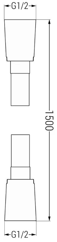 Mexen Cube DR02 podomietkový vaňový a sprchový set s hlavovou sprchou 25x25 cm (7v1), biela, 77503DR0225-20