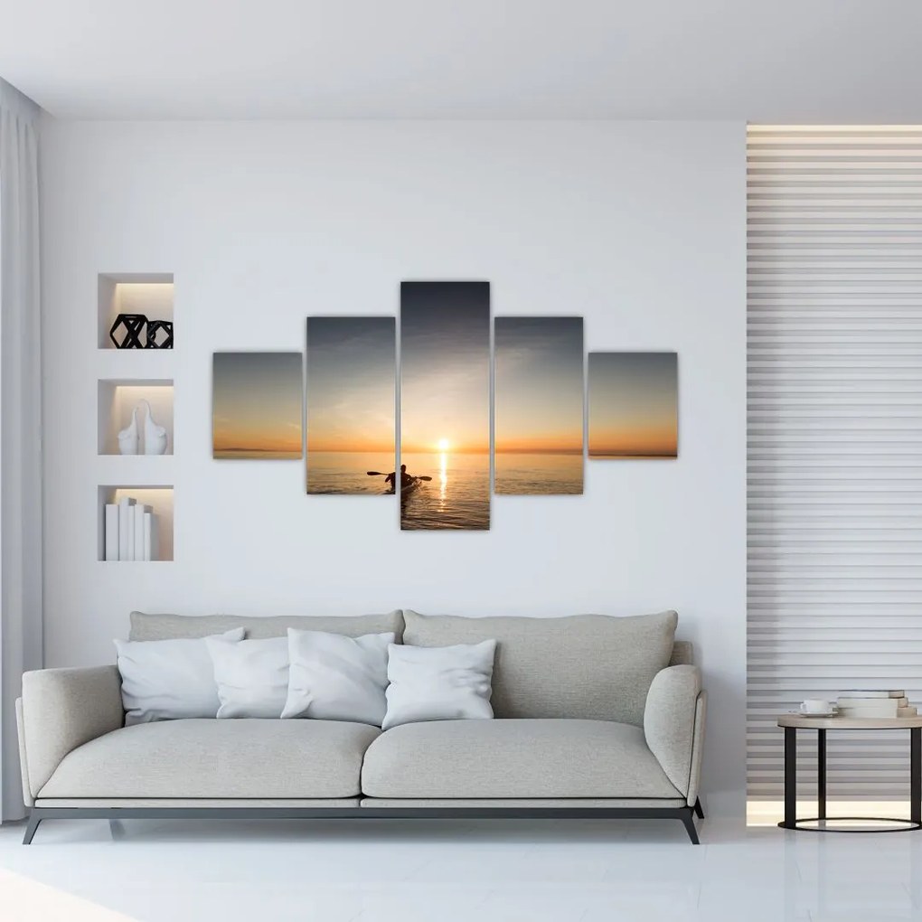 Obraz kanoistov pri západe (125x70 cm), 40 ďalších rozmerov