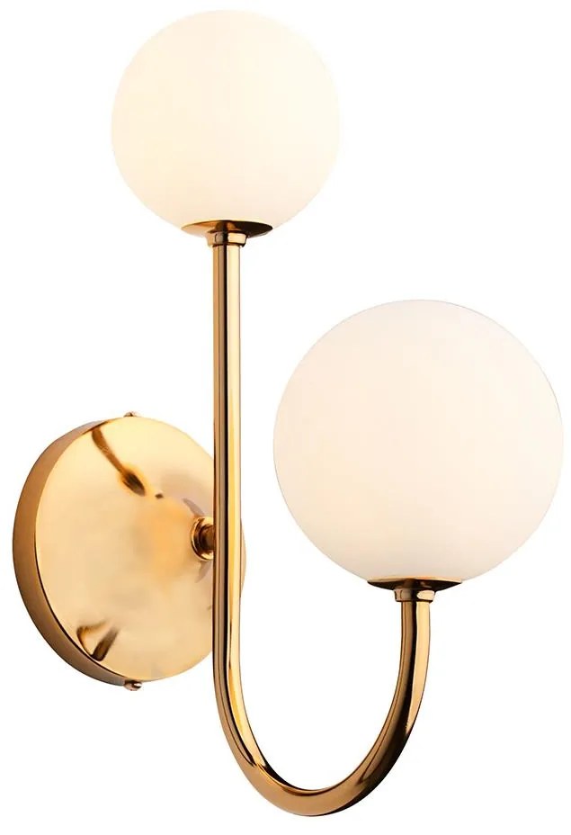 Jupiter 1943 - Nástenné svietidlo SELEN 2xG9/40W/230V mosadz