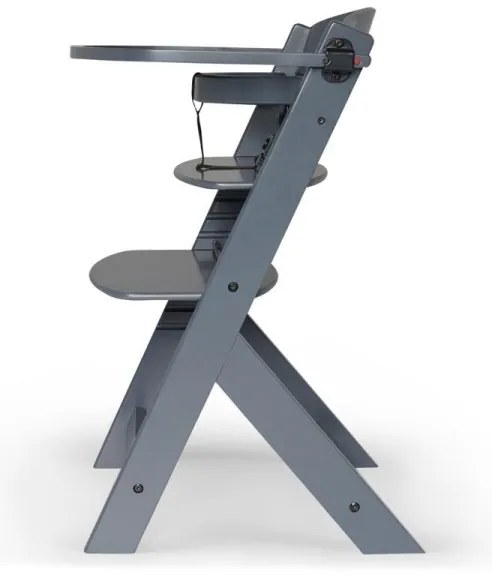 KINDERKRAFT - Detská jedálenská stolička ENOCK šedá