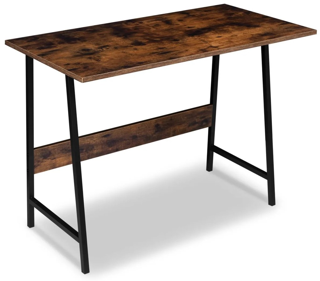 Loftový písací stôl SKAGEN dub rustikálny