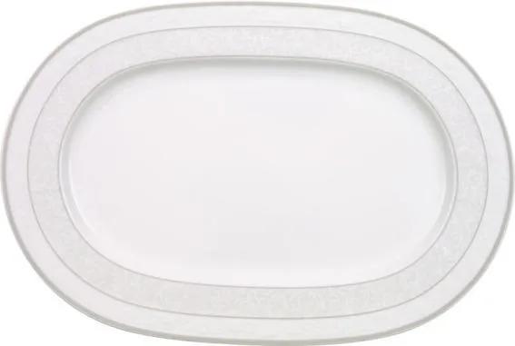 Oválny tanier 35 cm Gray Pearl