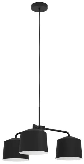 Eglo 900446 - Luster na lanku CAGUANES 3xE27/40W/230V