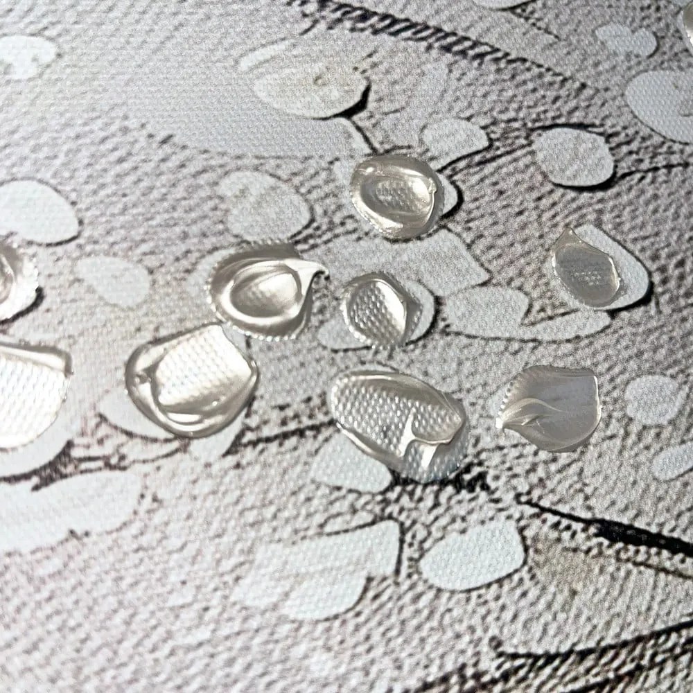 Obraz s ručne maľovanými prvkami 70x100 cm White Tree – Styler