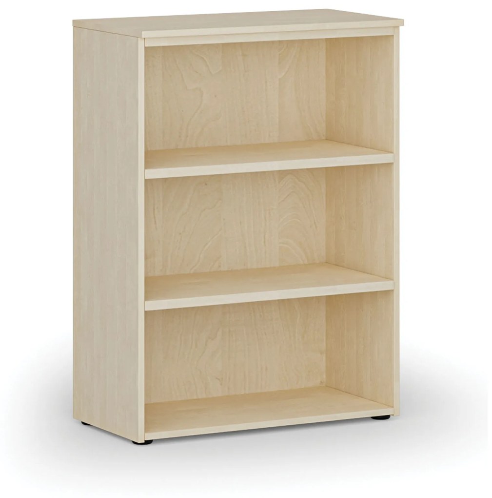 Kancelársky regál PRIMO WOOD, 1087 x 800 x 420 mm, breza