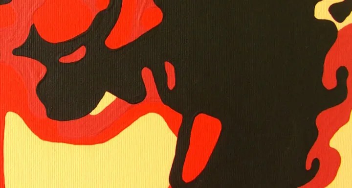 Ručne maľovaný POP Art obraz Coldplay | rôzne rozmery