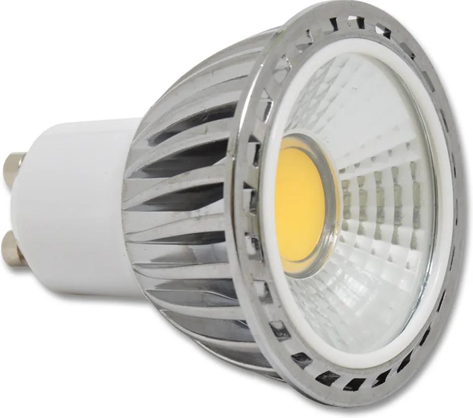 Ecolite LED žiarovka GU10 5W teplá biela