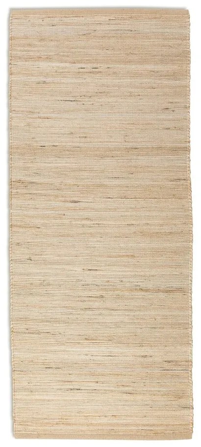 Béžový obojstranný/ručne tkaný behúň s prímesou juty 80x200 cm Handloom – Hanse Home