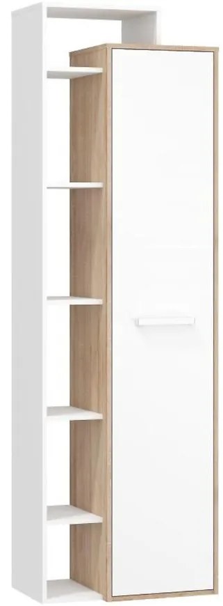 Skriňa na bielizeň L Rio-01 sonoma svetlý/biely