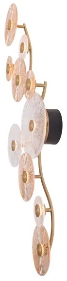 MAXLIGHT W0354 - LED Nástenné svietidlo ALLURE 10xLED/4,3W/230V zlatá