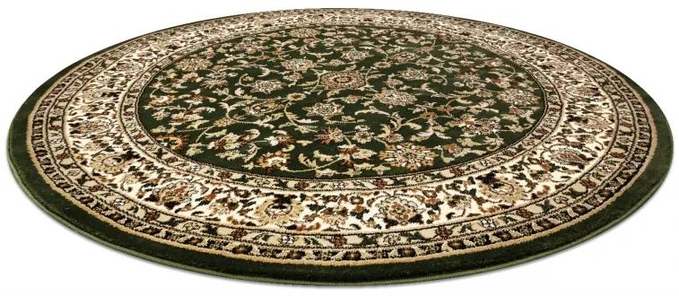 Okrúhly koberec ROYAL ADR model 1745  zelený