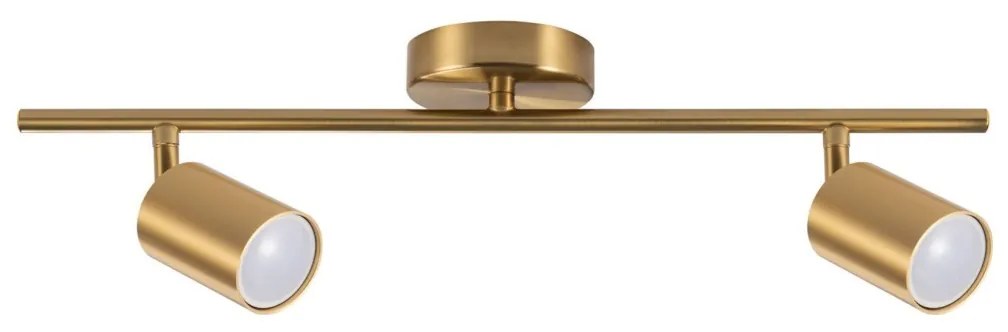 LED RGBW stmievateľné bodové svietidlo GOLDI 2xGU10/6,5W/230V zlaté