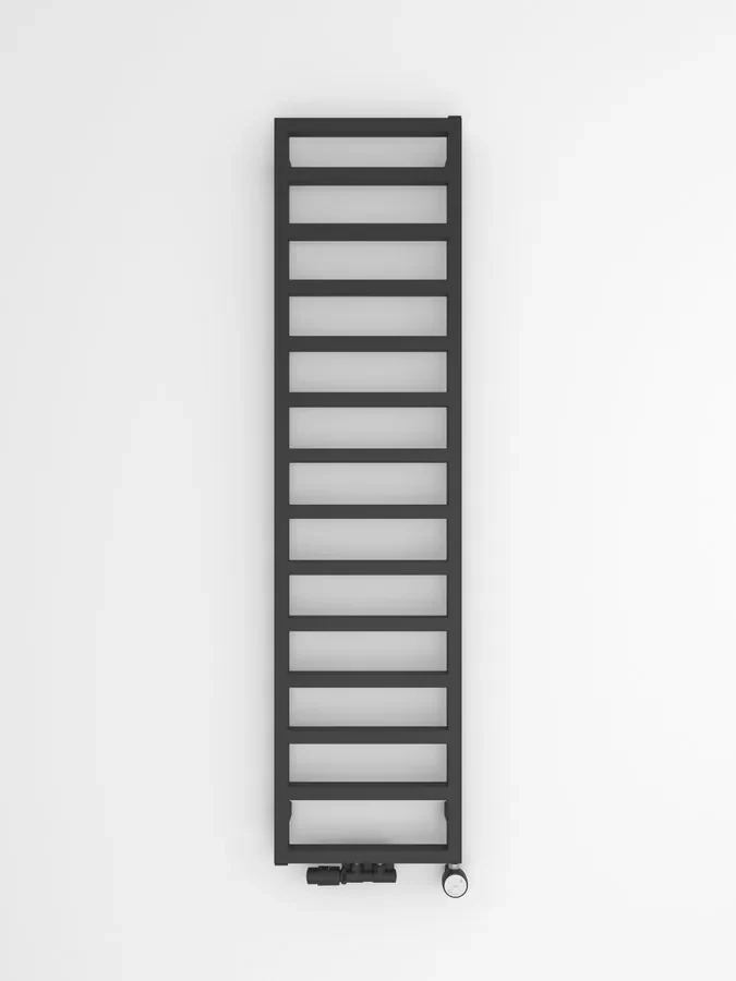 Sapho Sapho, GIANLUCA vykurovacie teleso 400x1590mm, čierna matná, GL159B