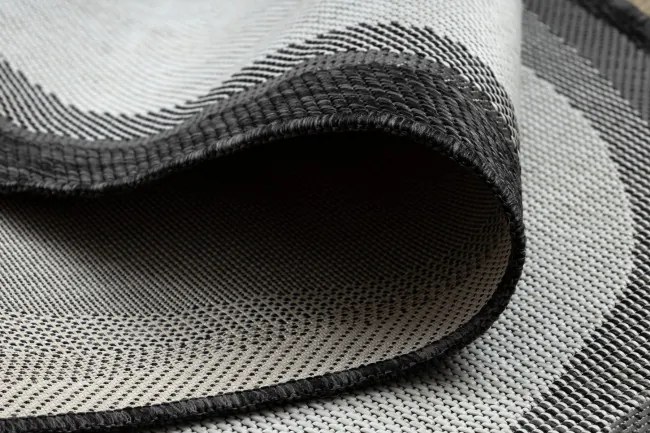 Koberec ORGANIC 2123 / krémový / čierny / naturálny