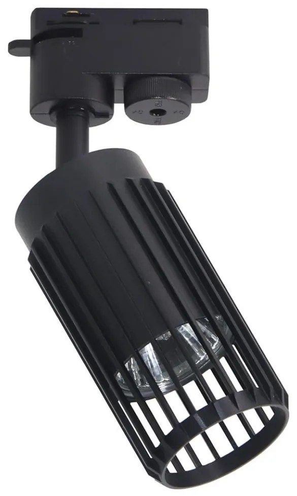 Bodové svietidlo VERTICAL do lištového systému 1xGU10/8W/230V čierna