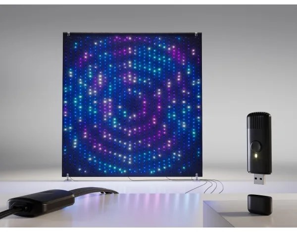 Twinkly TWDJ1120STP-BEU - LED RGBW vonkajší panel 1120xLED 2,6x2,7 m IP44 Wi-Fi