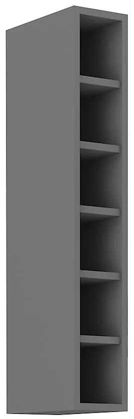 Kuchynská skrinka SCANDI/AVA/NESSA antracitová 15g-90 otw