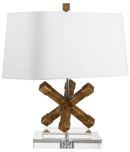 Elstead GN-JACKSON-SQUARE-TL - Stolná lampa JACKSON SQUARE 1xE27/60W/230V