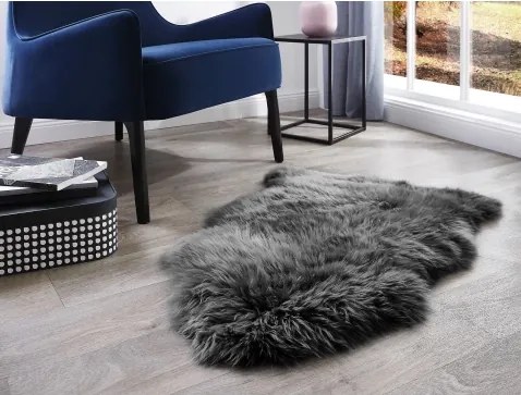 Imitácia ovčej kože 50x70 cm, šedá%