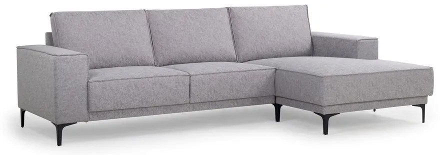 Svetlosivá rohová pohovka (pravý roh) Copenhagen – Scandic