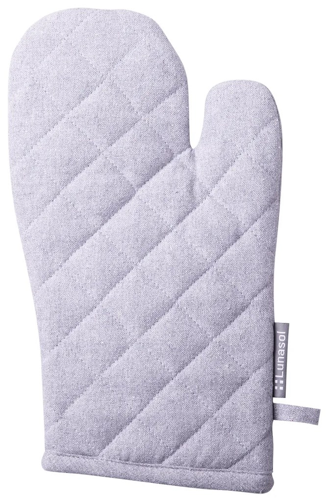 Svetlosivá kuchynská rukavica 19 x 32 cm – Basic Ambiente - 596409