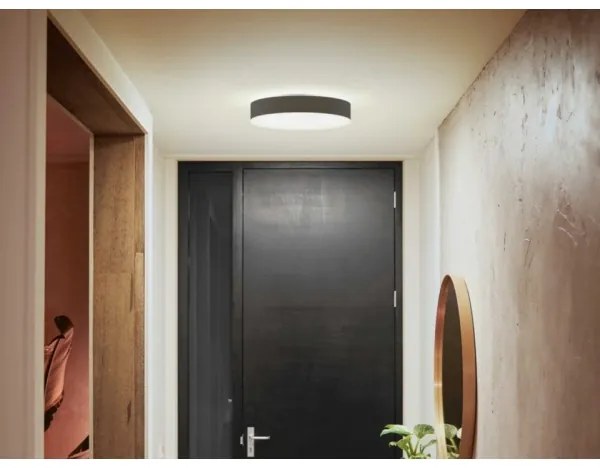 Philips - LED stmievateľné stropné svietidlo Hue ENRAVE M LED/19,2W/230V čierne + DO