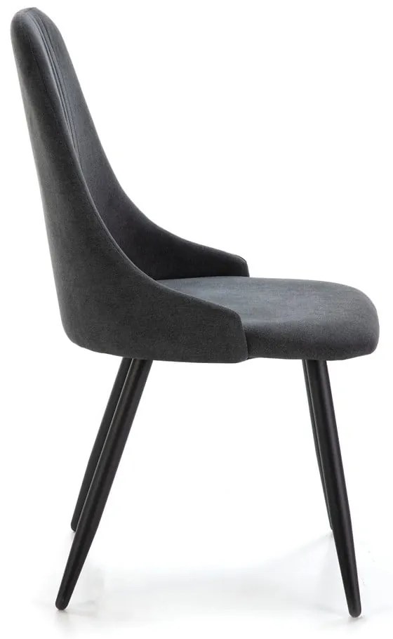 Tmavosivé jedálenské stoličky v súprave 4 ks Mani – Marckeric