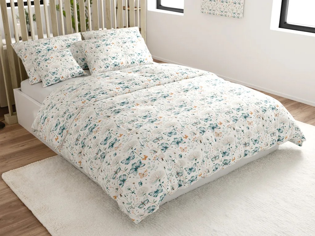 Bavlnené obliečky Renforcé ELIVINE biele Rozmer obliečky: 70 x 90 cm | 140 x 200 cm