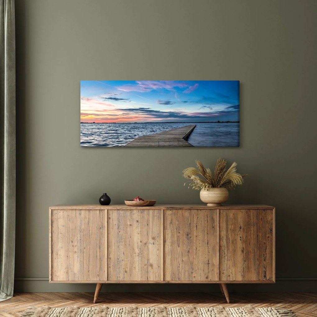 Obraz - Mólo (120x50 cm)