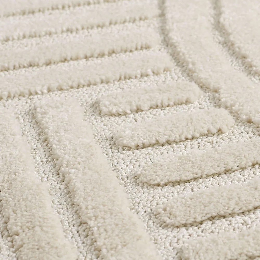 Krémový okrúhly koberec ø 80 cm Art – Ayyildiz Carpets