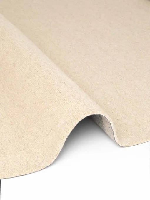 Koberec Elle Decoration Puristic Knots svetlobéžový kruh