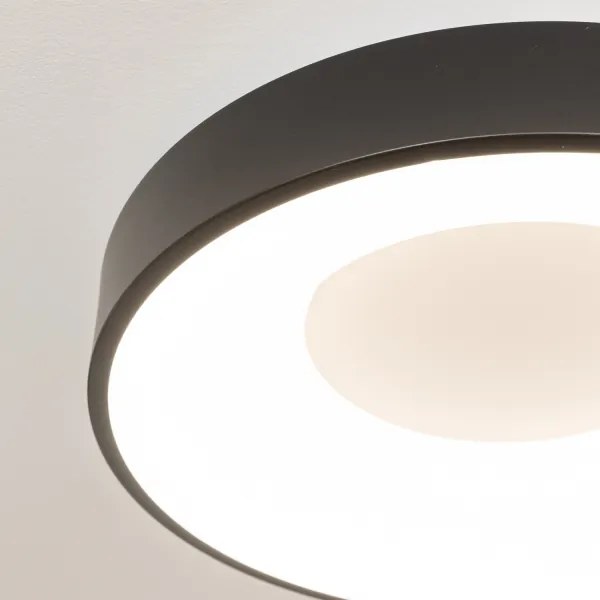 Brilagi - stmievateľné LED stropné svietidlo FALCON II LED/67W/230V priemer 40 cm čierne s diaľkovým ovládaním