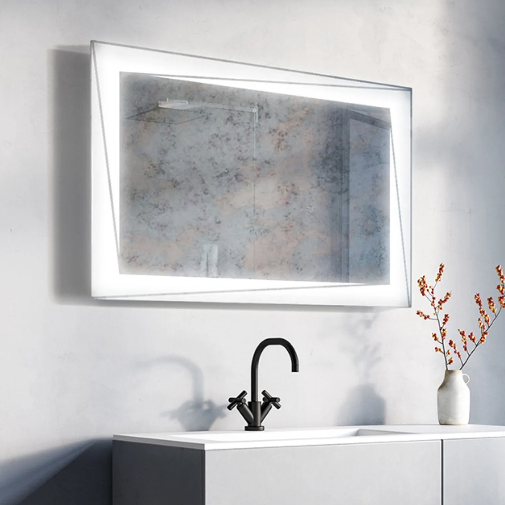 Zrkadlo Helix LED Rozmer zrkadla: 40 x 40 cm