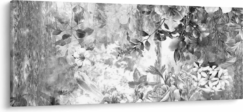 Obraz - Romantická záhrada (120x50 cm)