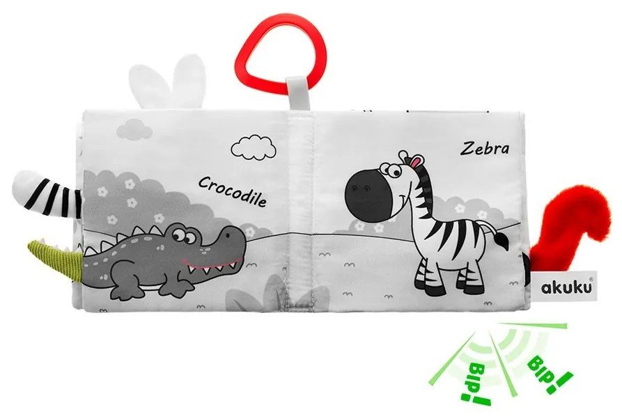 Akuku Detská senzorická knižka Zvieratká