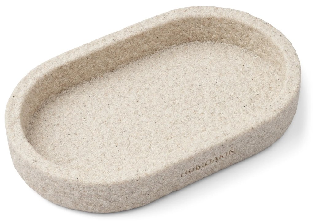 Humdakin Dekoratívny oválny podnos Sandstone