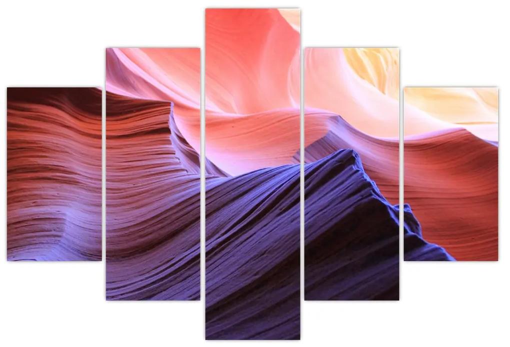 Obraz - farebný piesok (150x105 cm)