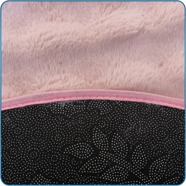 Koberec Rabbit Bubble ružový kruh