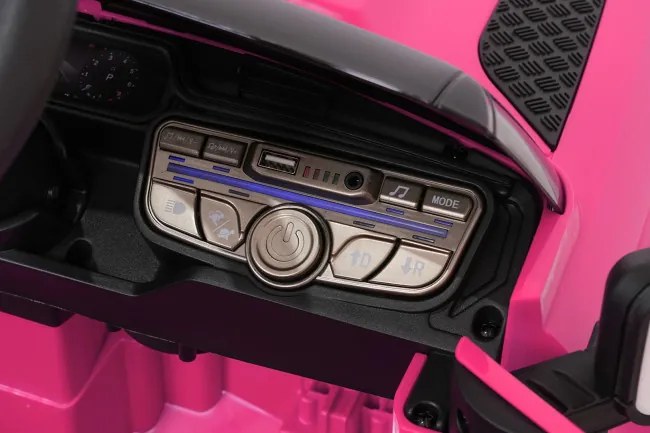 Elektrické autíčko Land Rover Defender ružové